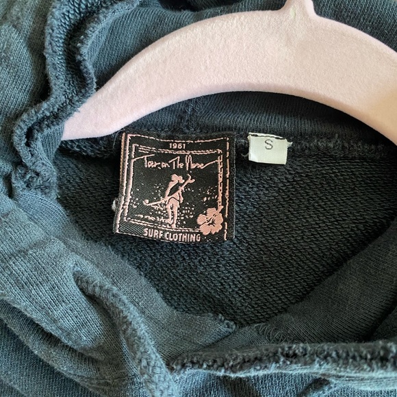 Dark navy blue surfer sweatshirt - Picture 3 of 3